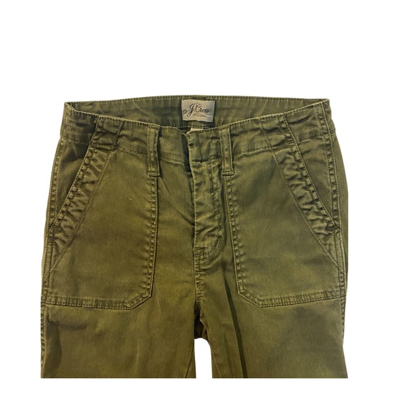 J. CREW Olive Green Skinny Stretch Cargo Pant - Picture 6 of 8